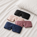 Double-Sided Mulberry Silk Sleep Mask – 100% Blackout, Featherlight 35g