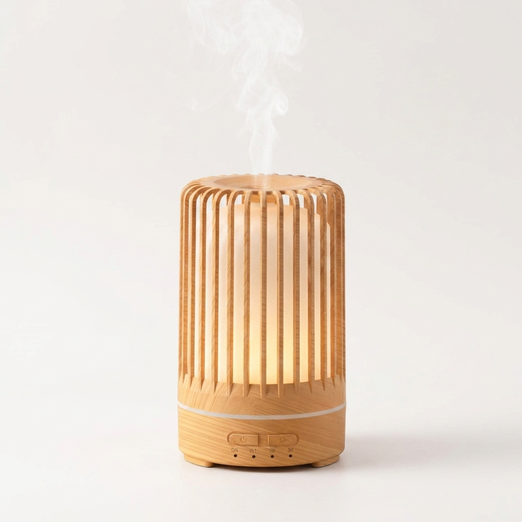 Ultrasonic Aroma Diffuser – 150 ml Essential Oil Diffuser with Remote, Timer & Auto Shut-Off