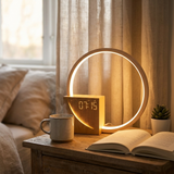 Sunrise Alarm Clock – Wake-Up Light with Sunset Fade, White Noise & Dimmable Bedside Lamp