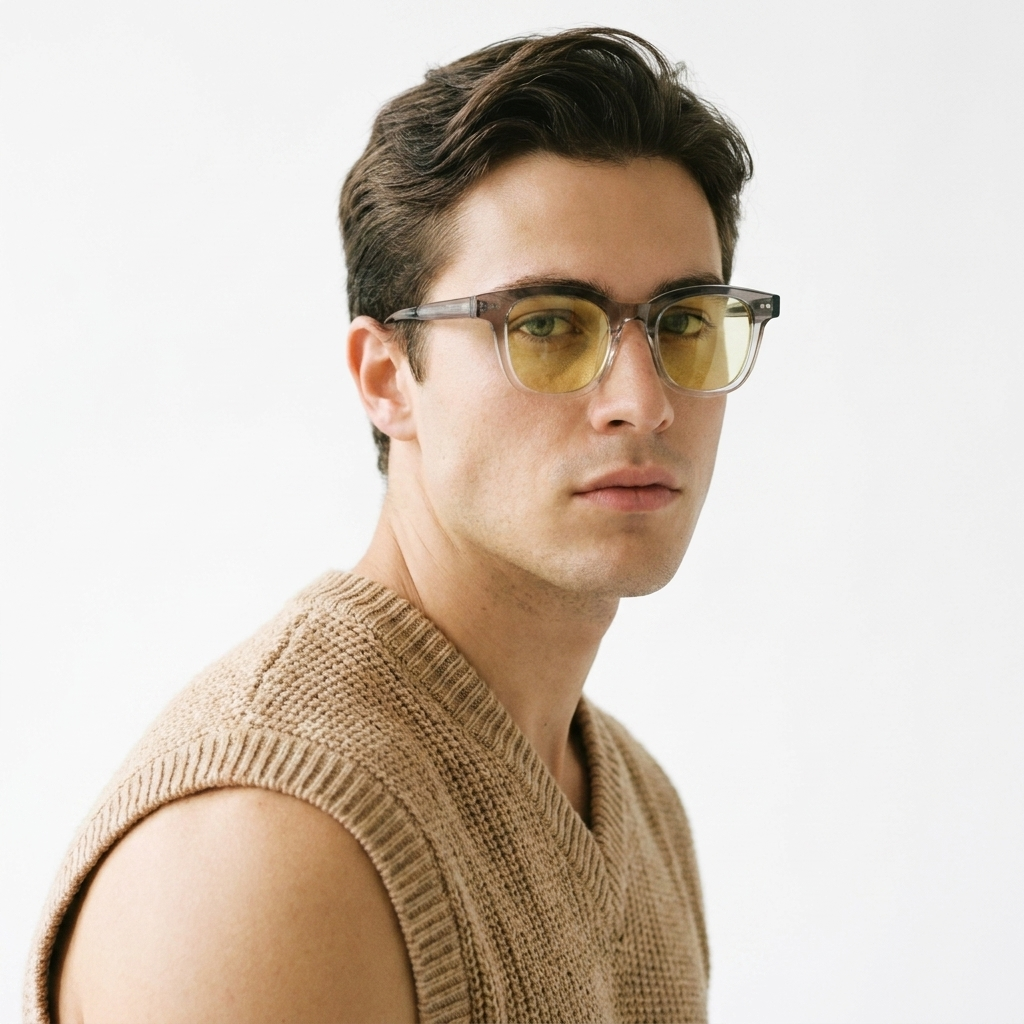 Ultralight TR Blue Light Glasses – Yellow Lens for All-Day Screen Comfort